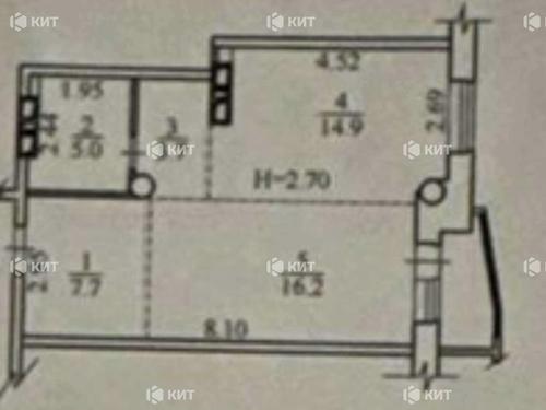 квартира по адресу Мирослава Мисли ул. (Целиноградская), 58а