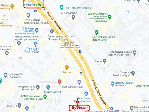 квартира по адресу Леси Украинки бульв., 30-Б