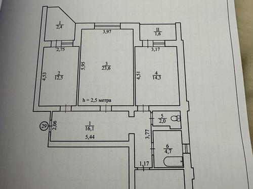 квартира по адресу Урловская ул., 8