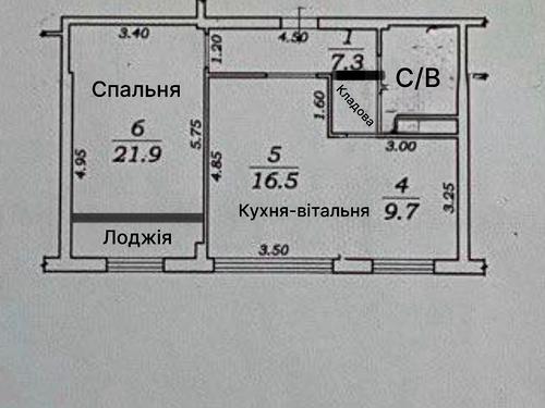 квартира по адресу Средняя ул., 24 к2
