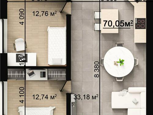 квартира по адресу Степана Бандери, 24