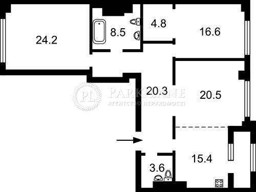 квартира за адресою Саперне Поле вул., 5