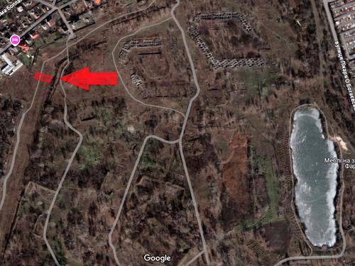 участок по адресу вулиця Сергія Щербака, 25