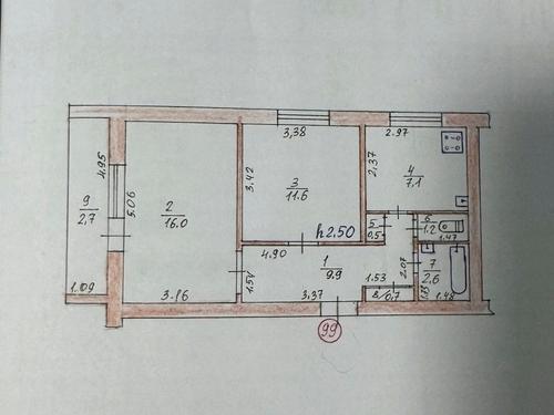квартира по адресу Злуки просп., 2