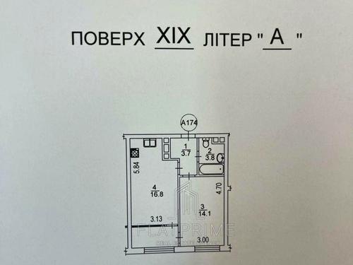 квартира за адресою Дніпровська набережна вул., 16-Г