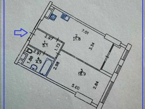 квартира по адресу Берестейский просп. (Победы), 11 к1