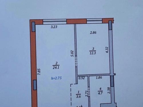 квартира по адресу Героев Майдана ул., 1