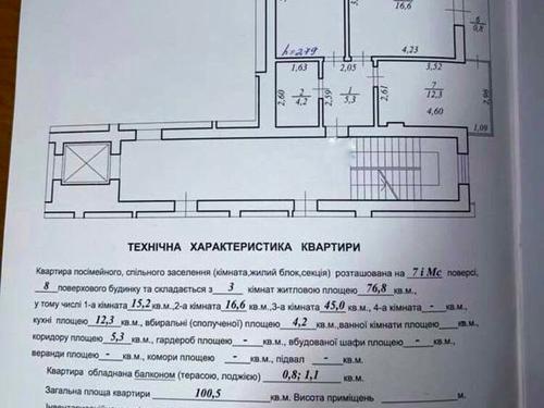 квартира по адресу Станислава Людкевича ул., 6