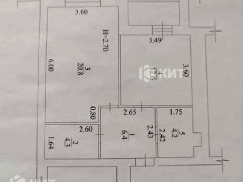 квартира по адресу Домостроительная ул., 3