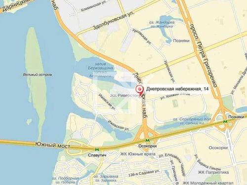 квартира за адресою Дніпровська набережна вул., 14
