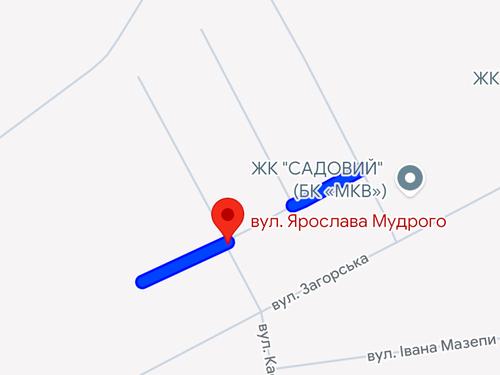 ділянка за адресою Ярослава Мудрого, 181