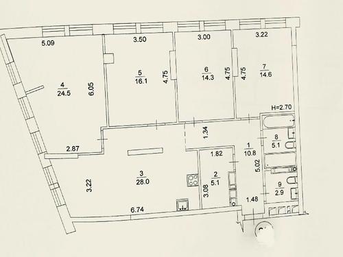 квартира за адресою Князя Романа Мстиславича вул. (Генерала Жмаченка), 22