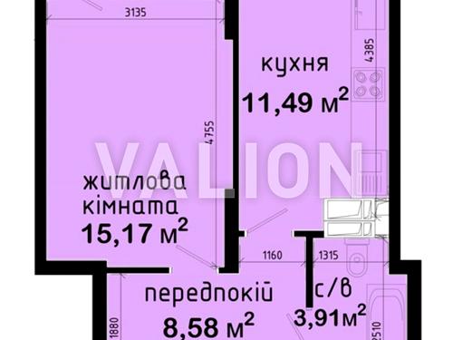 квартира за адресою Валер'яна Підмогильного, 5