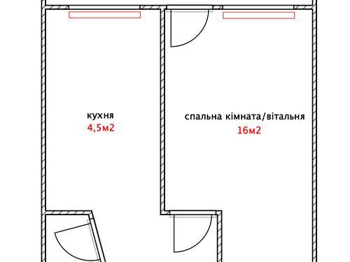 квартира за адресою Зодчих вул., 6-Б