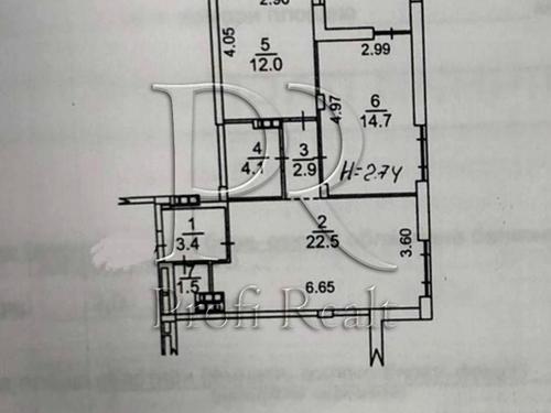 квартира за адресою Регенераторна вул., 4 к1-7