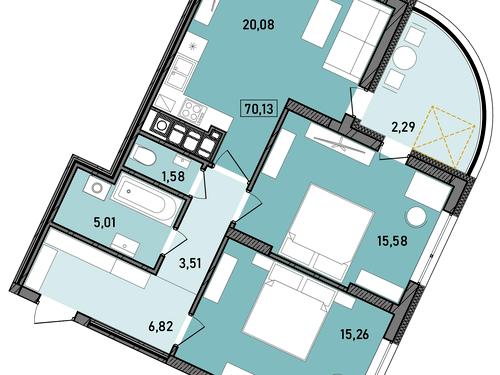квартира за адресою Клепарівська вул., 15