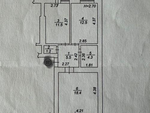 квартира за адресою Тараса Шевченка, 7