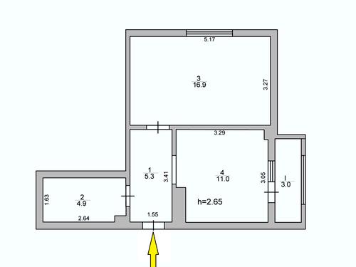 квартира по адресу Вишняковская ул., 3