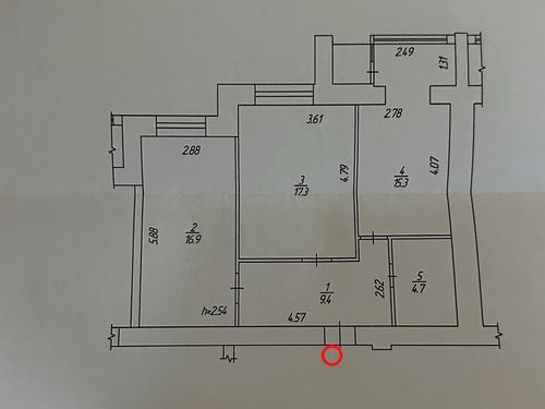 квартира за адресою Академіка Янгеля вул. (Фрунзе), 6п