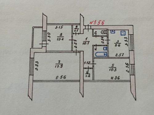 квартира по адресу Сосновського, 53