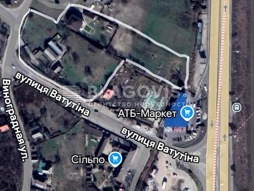 ділянка за адресою Виноградна вул.