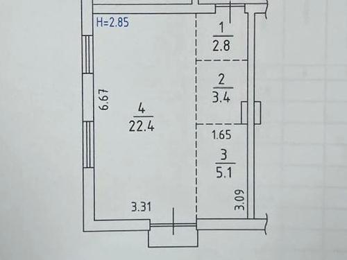 квартира по адресу Трублаини Николая ул., 3
