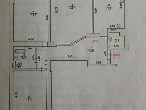 квартира по адресу Парусная ул. (Героев Сталинграда), 18
