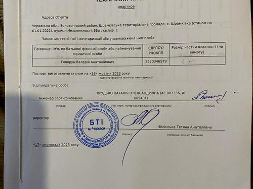 будинок за адресою смт. Шрамківка, Незалежності, 1