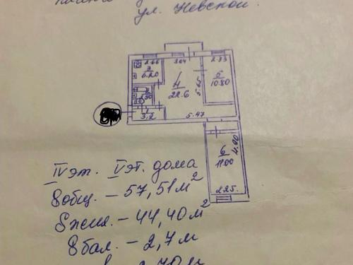 квартира по адресу Нивская ул., 3/5