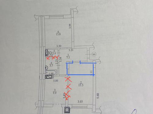 квартира по адресу Українська, 83 б