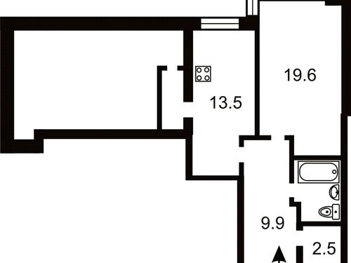 квартира по адресу Митрополита Василия Липковского ул. (Урицкого), 37-В