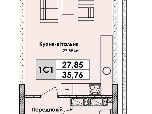 квартира за адресою Миколи Бажана просп., 17