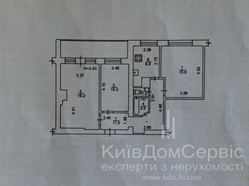 квартира за адресою Карела Чапека вул. (Юліуса Фучика), 15