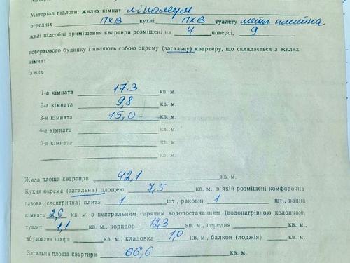 квартира за адресою Райдужна вул., 17