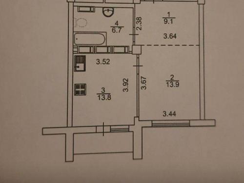квартира по адресу Бойчука, 41Б
