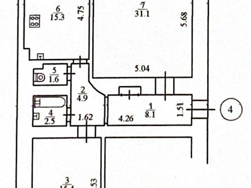 квартира по адресу Олеся Гончара ул., 88-Б