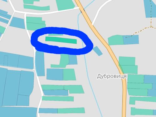 ділянка за адресою с. Дубровиця, 