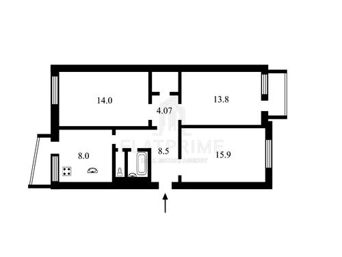 квартира по адресу Березняковская ул., 2