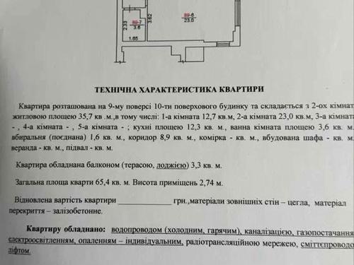 квартира за адресою Івана Величковського вул., 8
