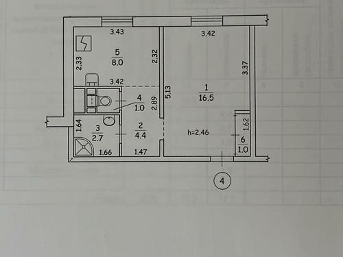 квартира по адресу Академика Ефремова ул. (Командарма Уборевича), 3