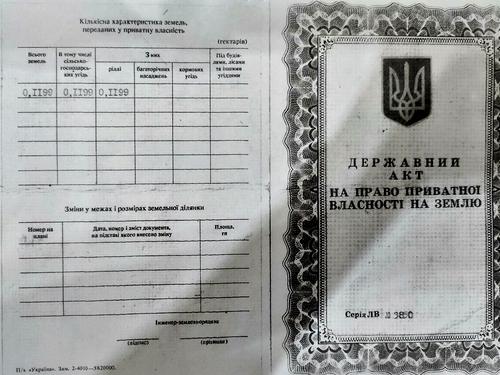 ділянка за адресою с. Рокитне, 